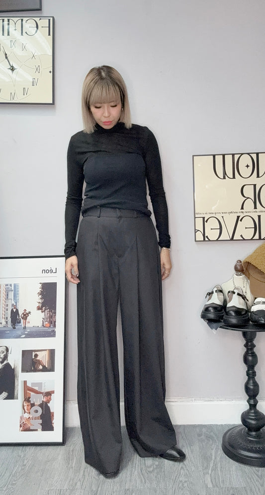 (-30% off)half elastic softy pants #00182