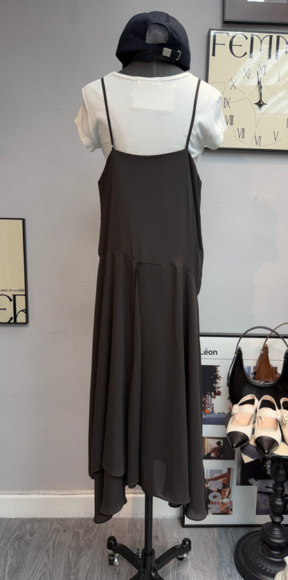 (-30%)Deluxe chiffon cami dress