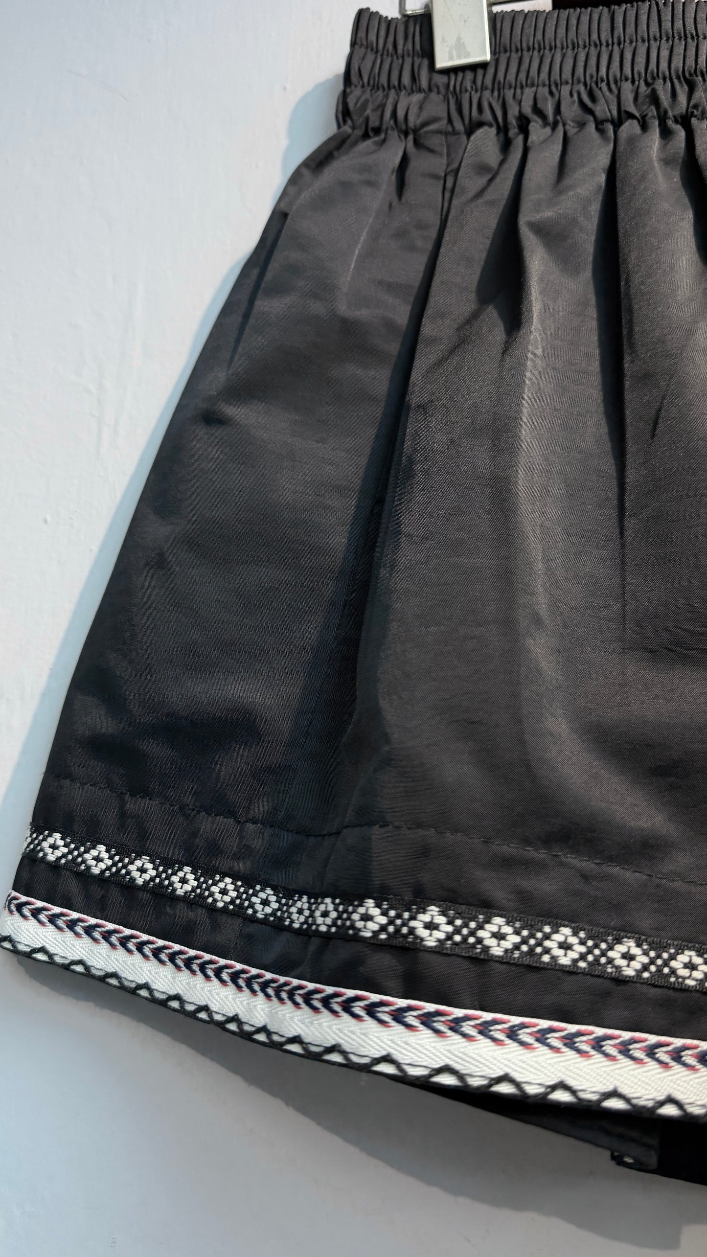 Ethnic trim shorts #00686