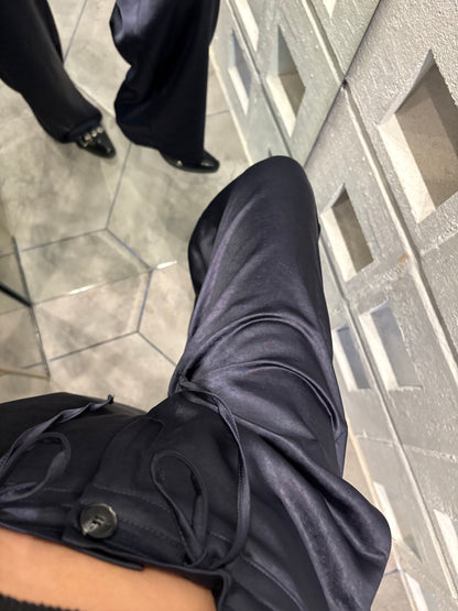 Satin pants #00800