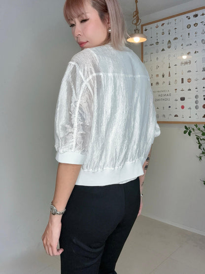 (Promotion -20%)Embossed short outer #00668