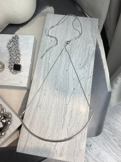 Silver necklace