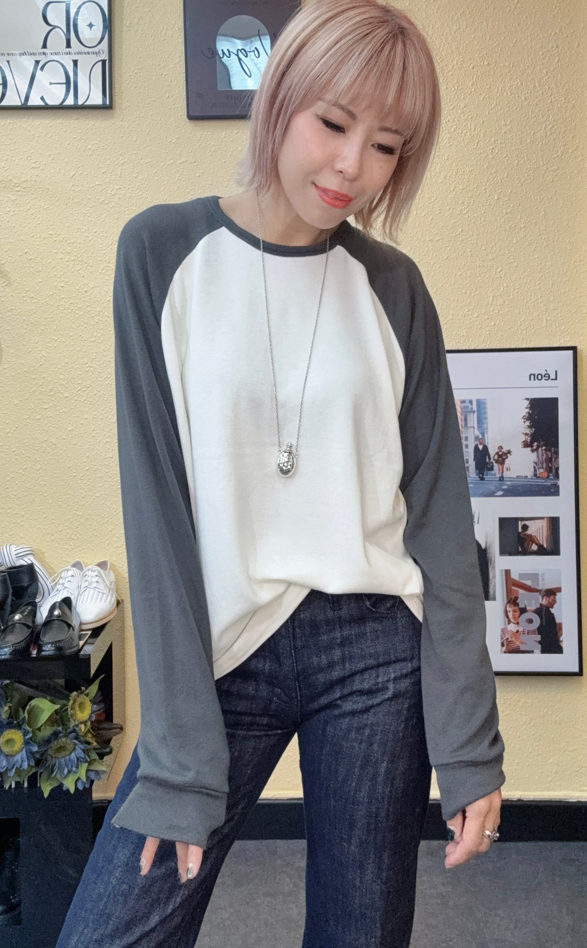 Reglam sleeve tee #00923