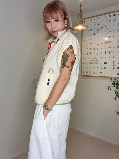 (Promotion -20%)Puff sleeves windbreaker #00691