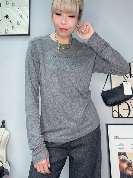 Softy wool Words long sleeves tee #00183