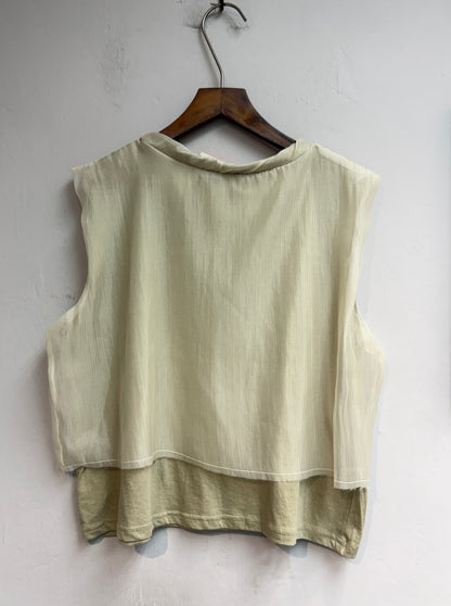 (-30%)2 in 1 Yarn set tee #00570