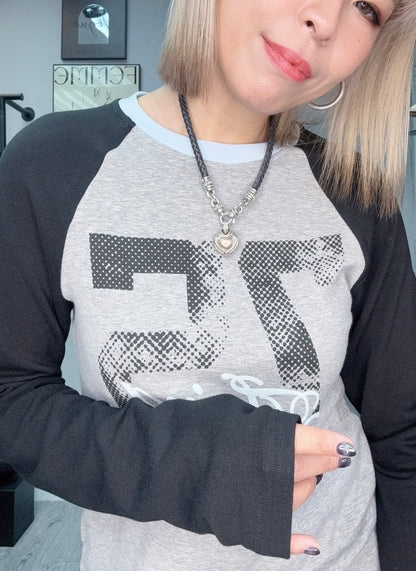 Raglan sleeves tee #00135