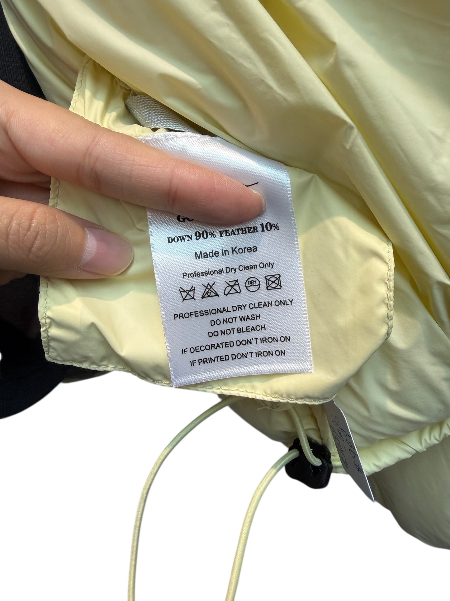 Mock neck down jacket #00142