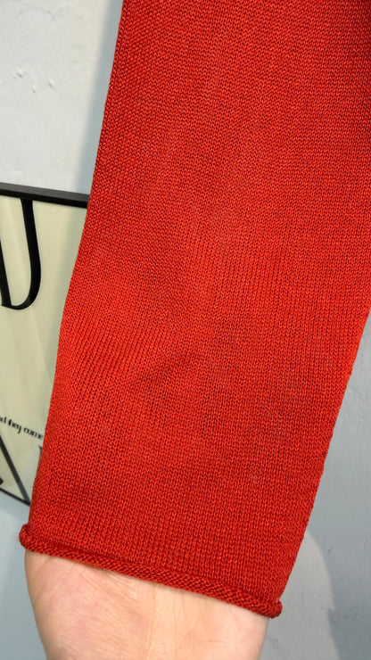 Plain knit top #00656