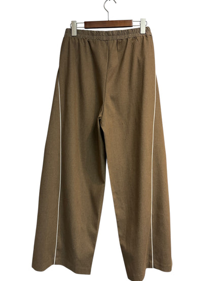 White line pants #00133