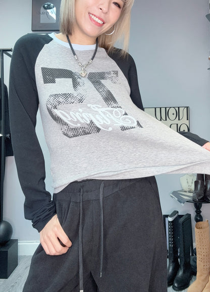 Raglan sleeves tee #00135