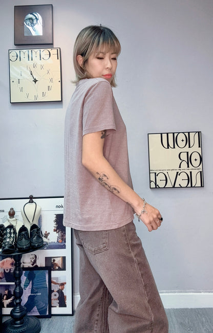 Washing softy tee #00415
