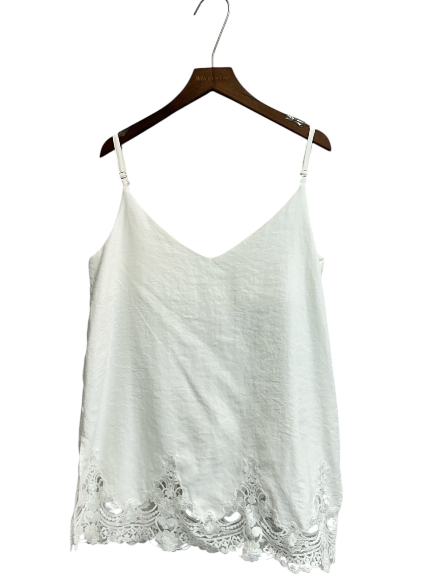 Lace hem cami
