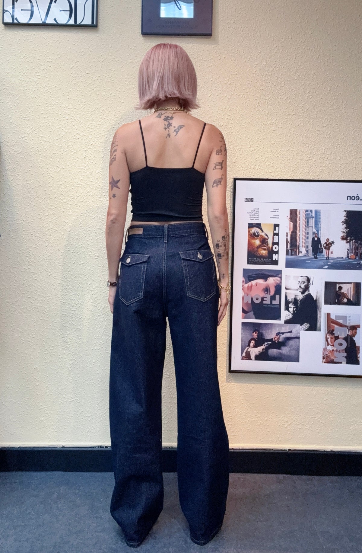 Raw jeans