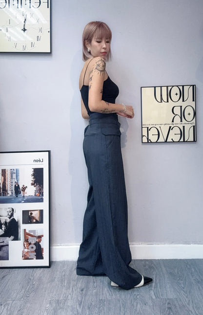 👍🏼Parachute middle waist trousers