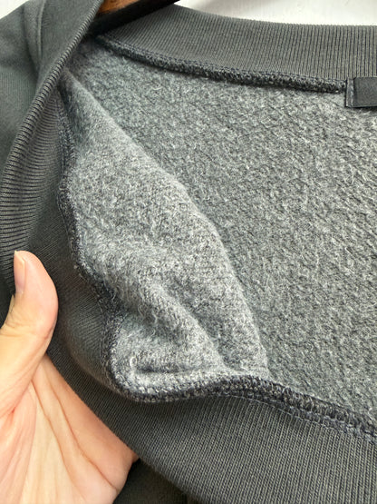 V neck fleece sweater #00058