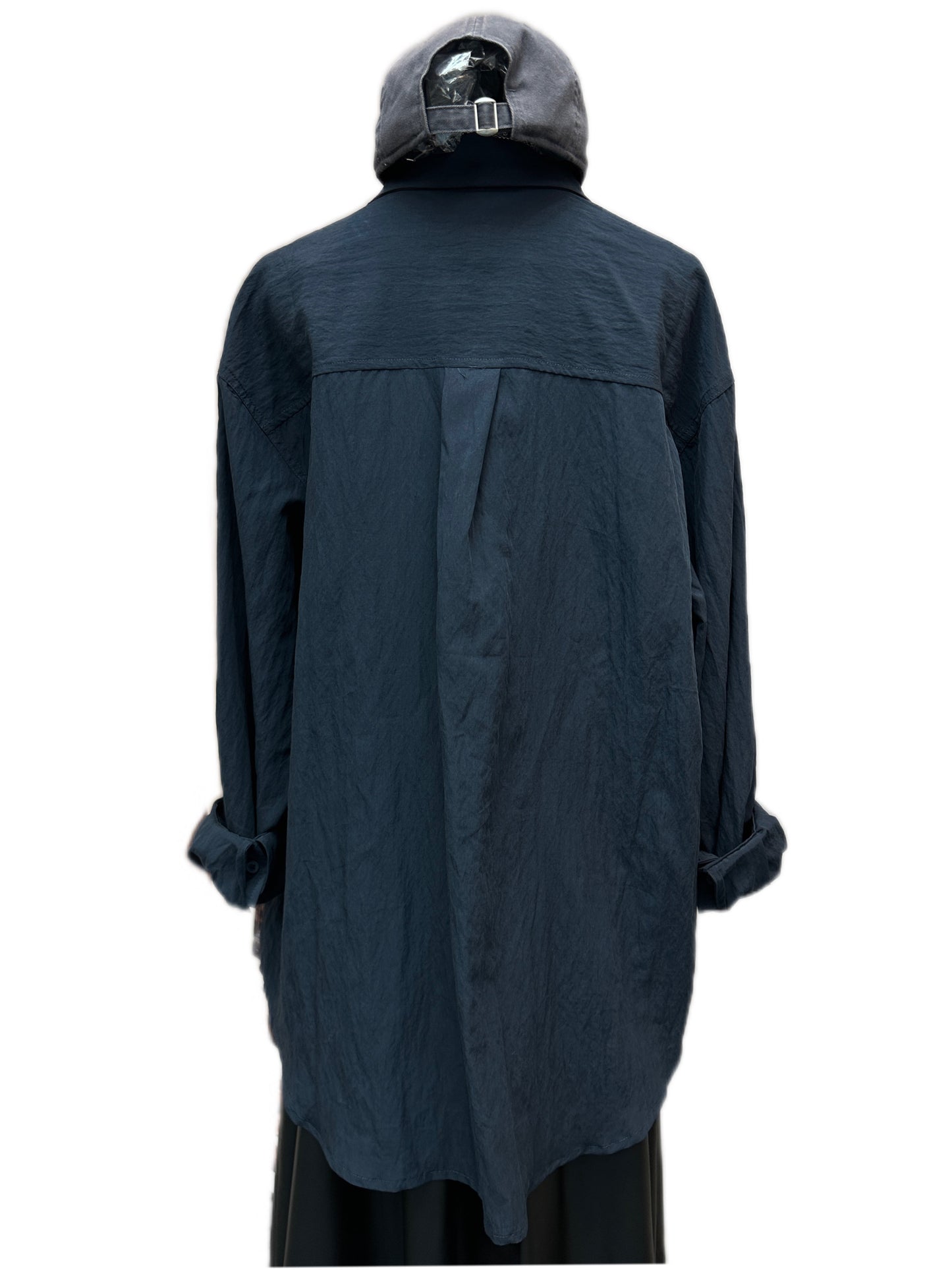 (-30% off)Big pocket plain shirt