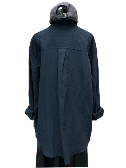 (-30% off)Big pocket plain shirt