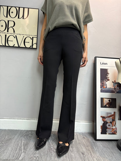 Full elastic slim flare pants #00542