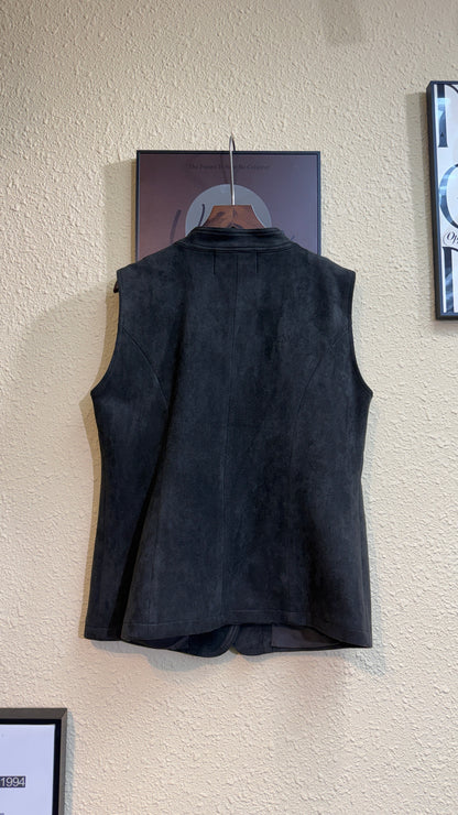 Suede vest outer #00945