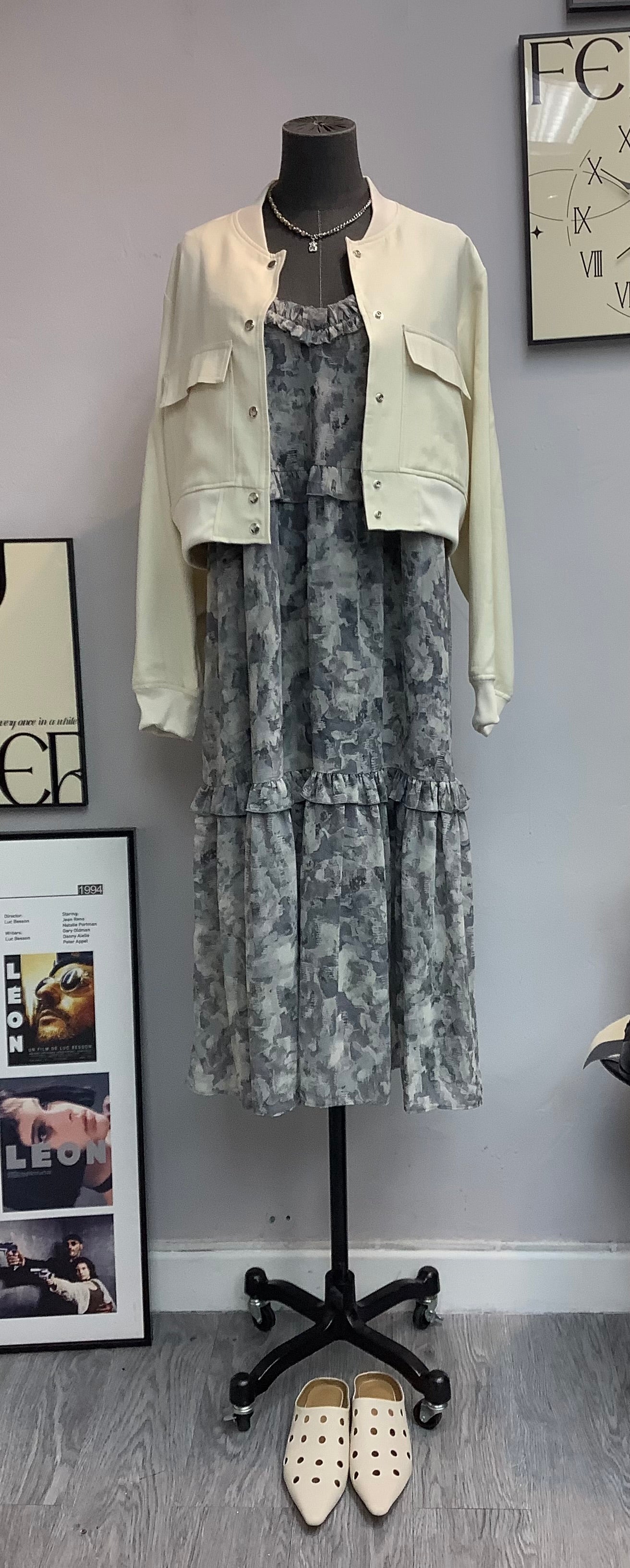 (-20% Off)Painting Print Dress