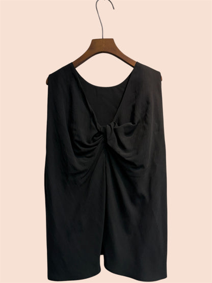 Back knot tank top #00553
