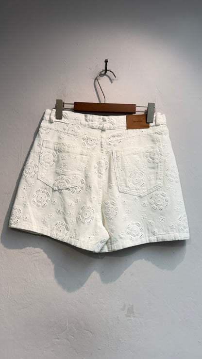 Embroidery shorts #00643