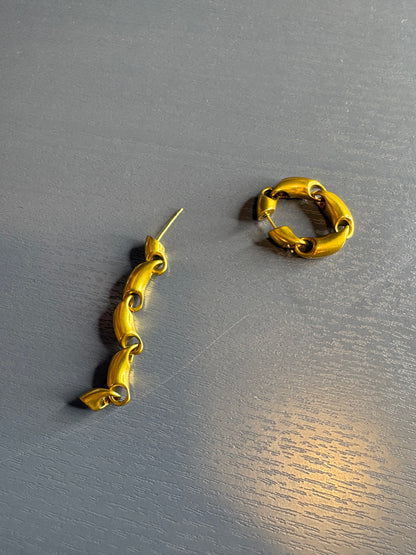 Clasp earrings