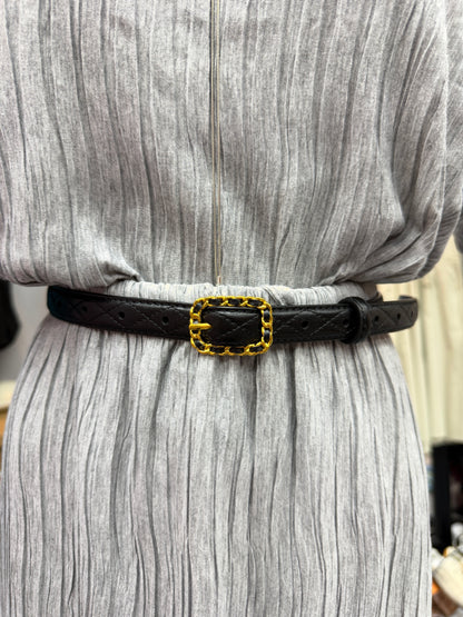 (-30%)Gold buckle belt