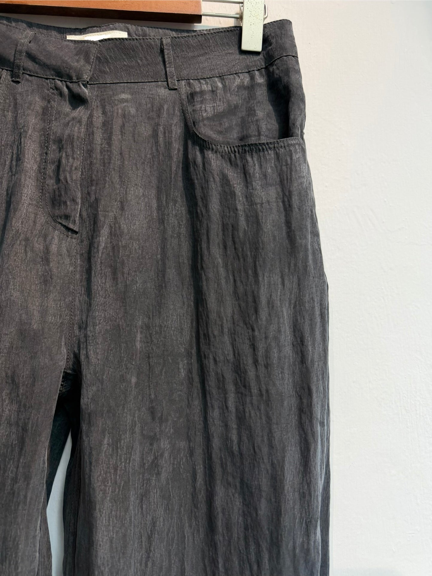 Yin Yang silky pants #00763