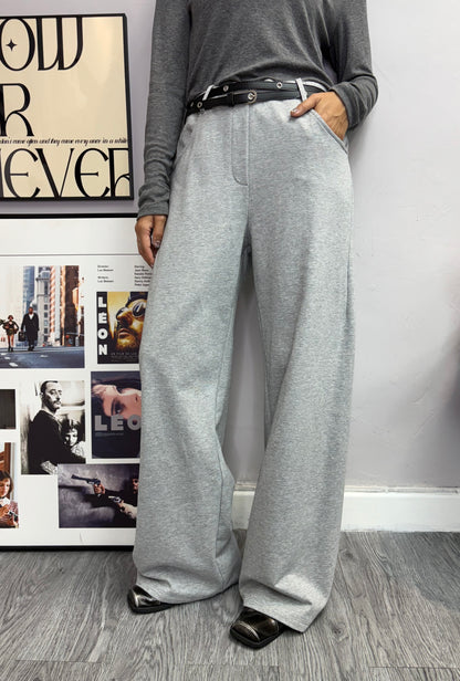 Belt and cotton pants