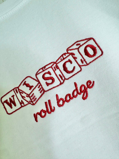 Embroidery dice tee #00371