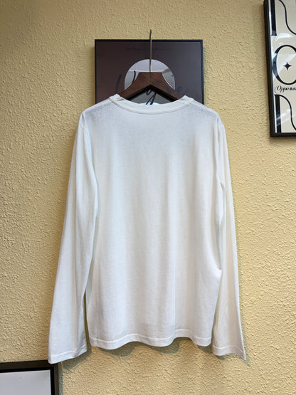 Silver tag long sleeve tee #00893