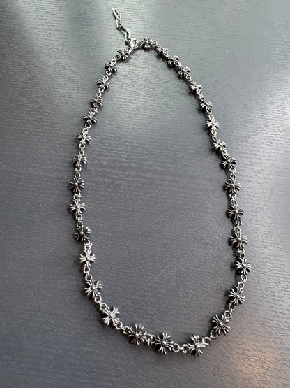 Filigree cross necklace