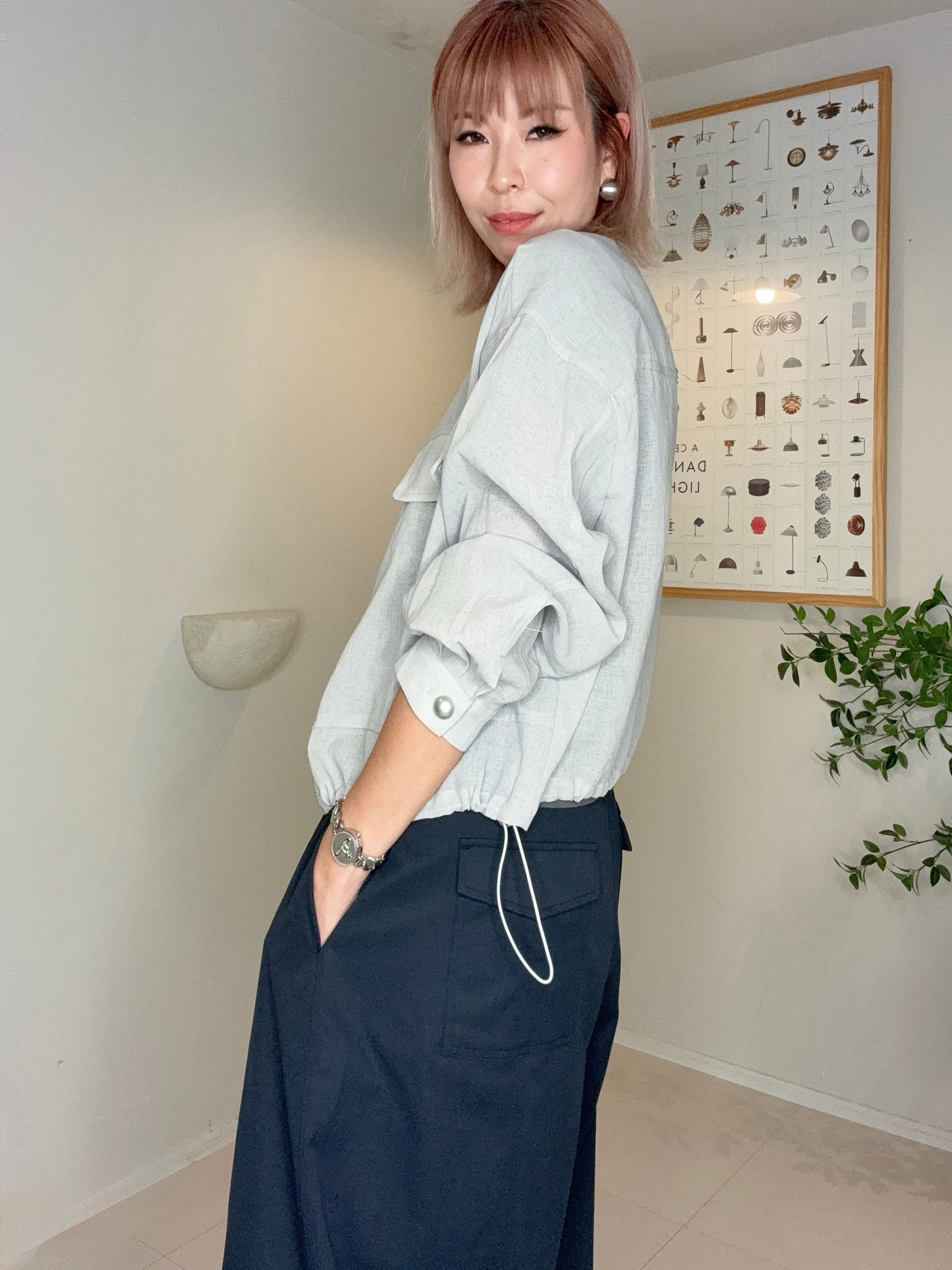 (Promotion -20%)See through jacket #00692