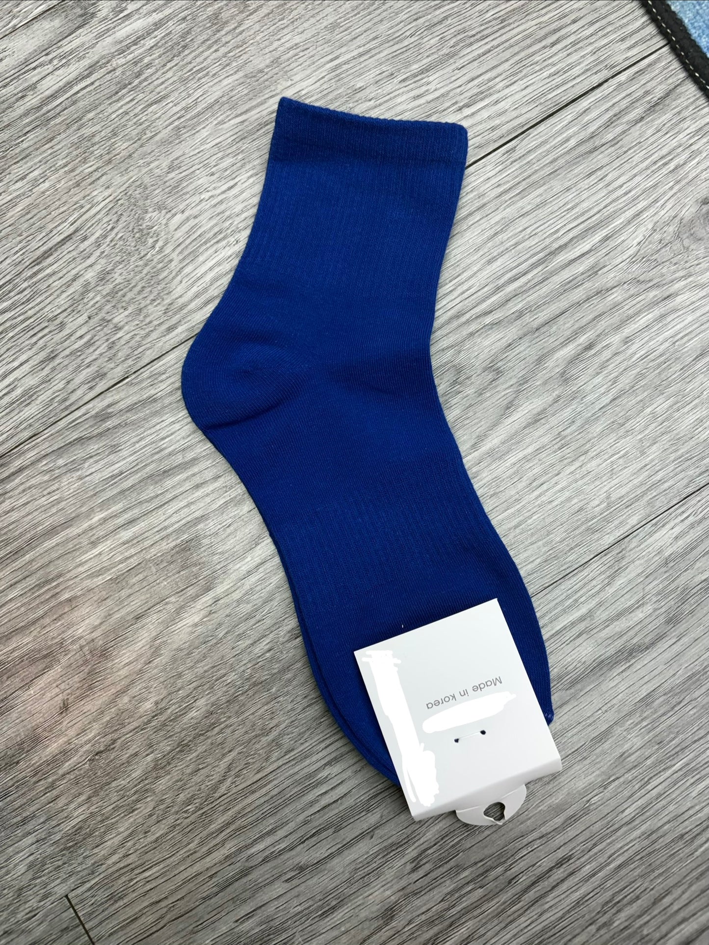 Rib socks