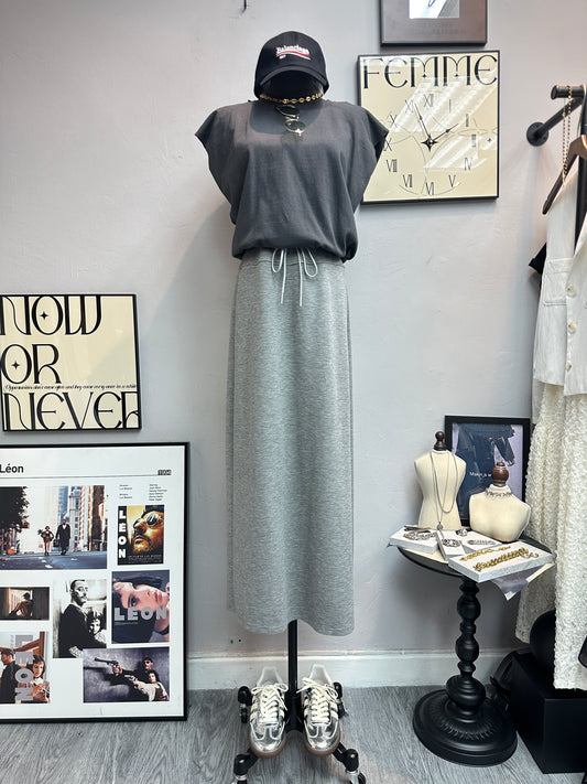 (-20% off)Space cotton skirt