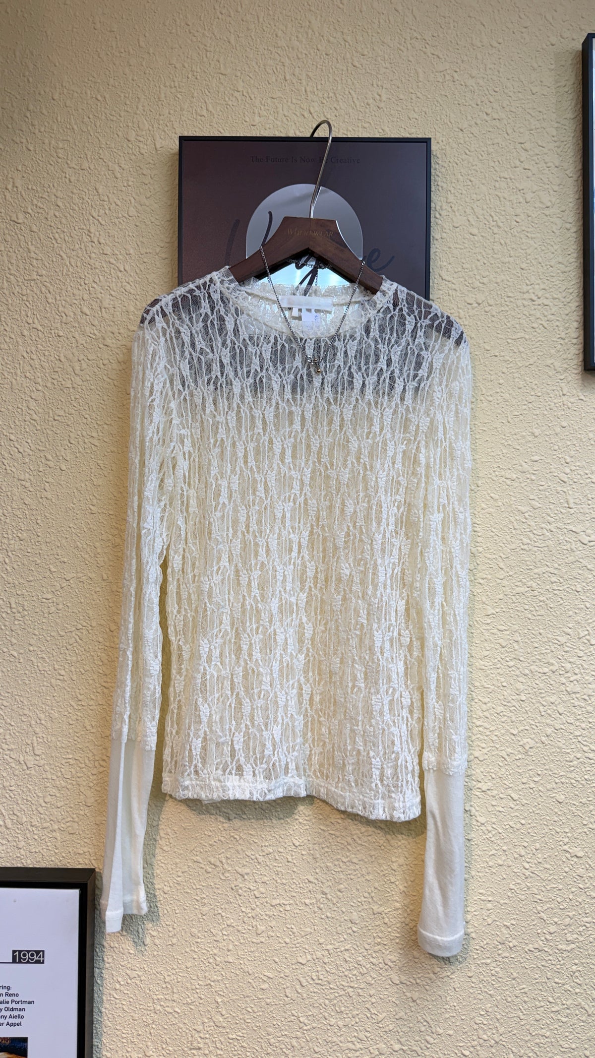 👍🏻Full embroidery lace spandex top #00911