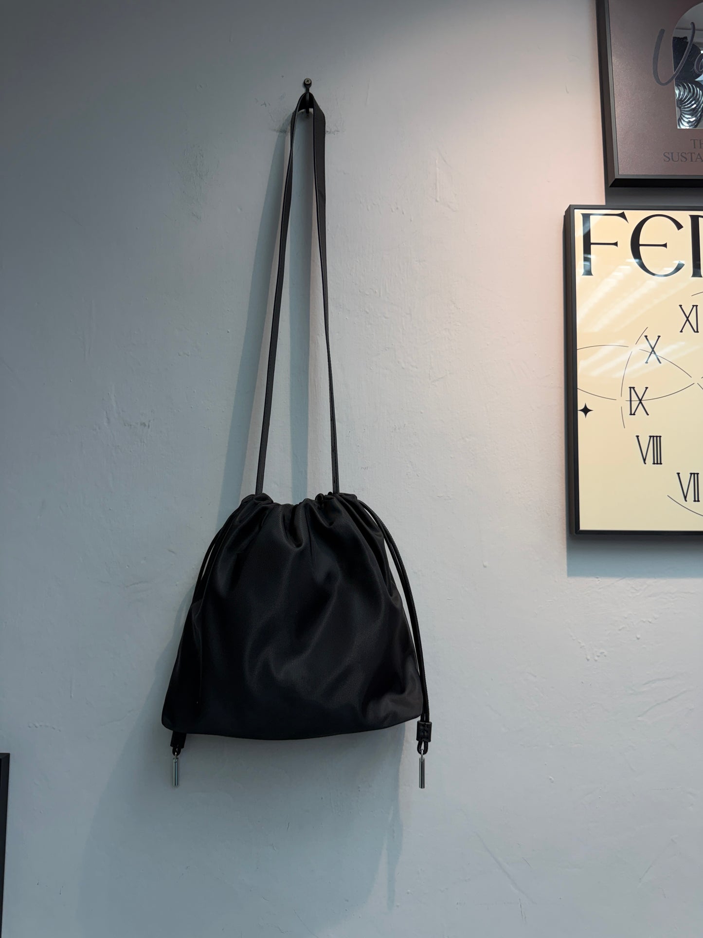 Drawstring nylon bag