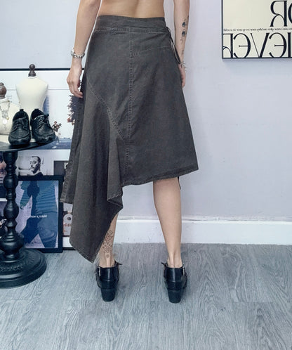 Side ribbon skirt #00429