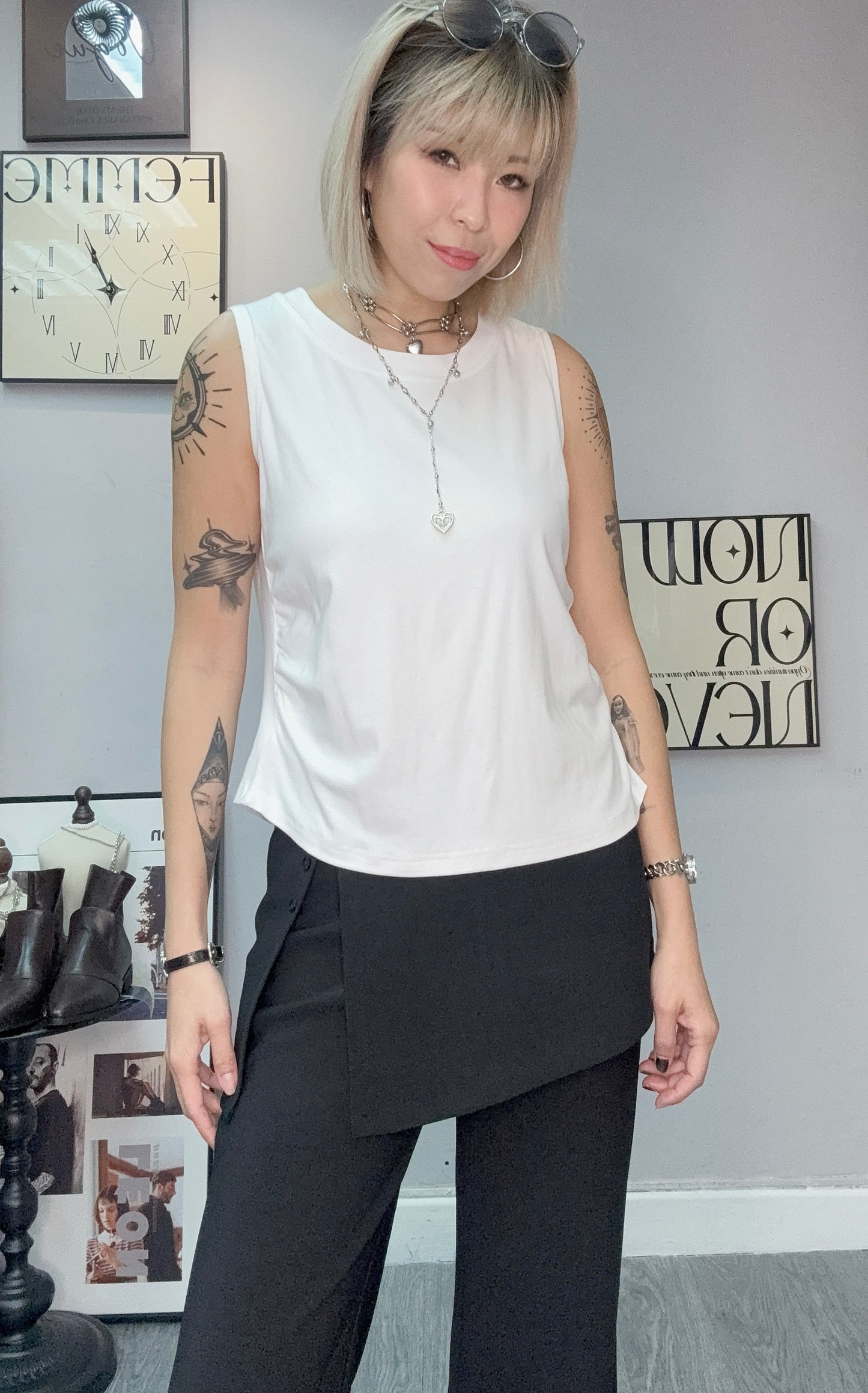 Softy vest tee #00333