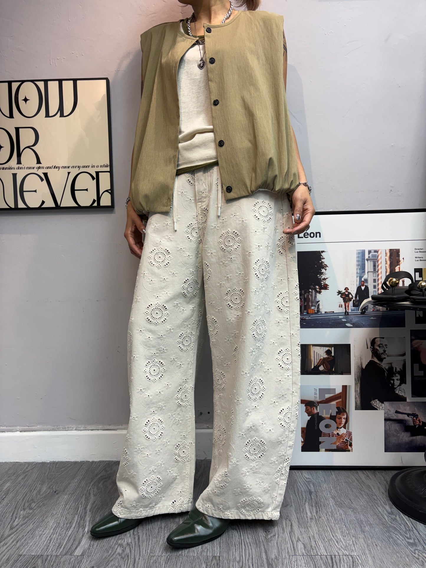 Puff hem tank outer #00630