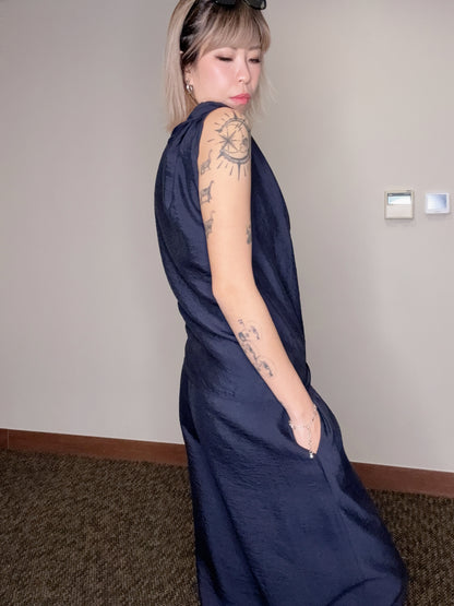 One knotted shoulder top #00537
