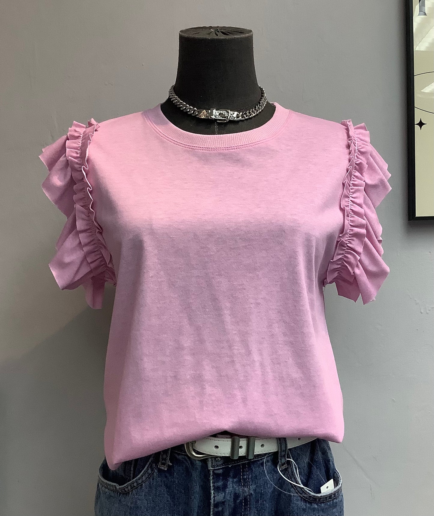 （-30% Off)Ruffle T
