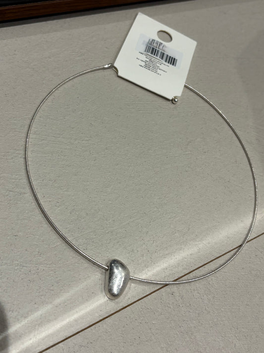 beans shape round necklace