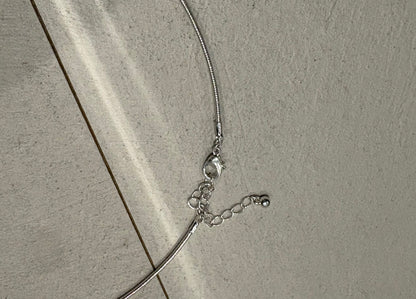 beans shape round necklace