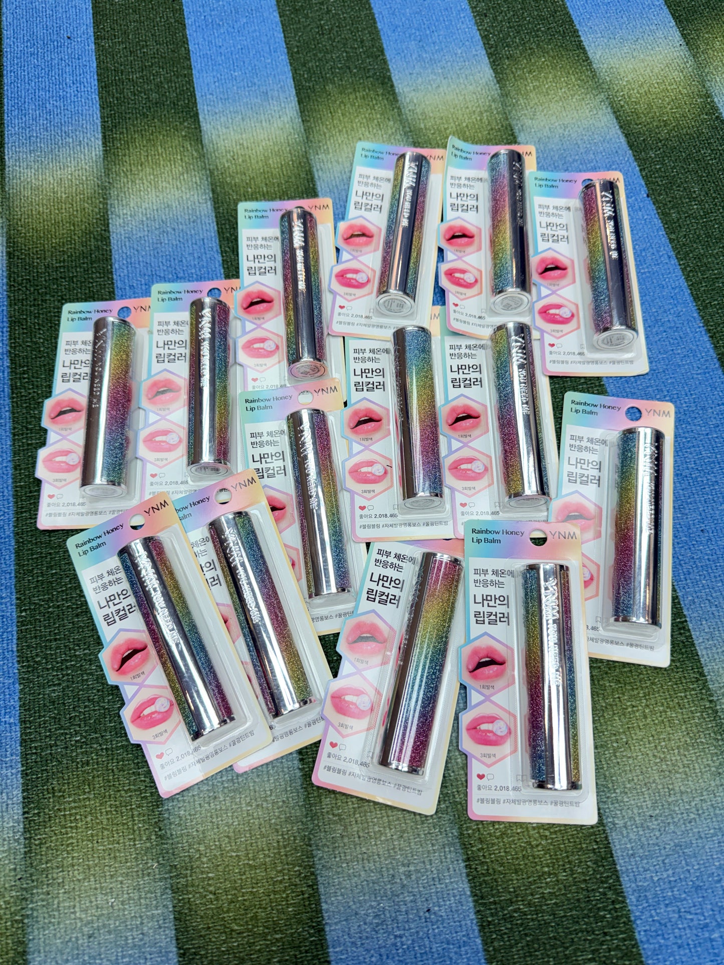 *In stock*Mood-Responsive lip balm(Rainbow honey lip balm)