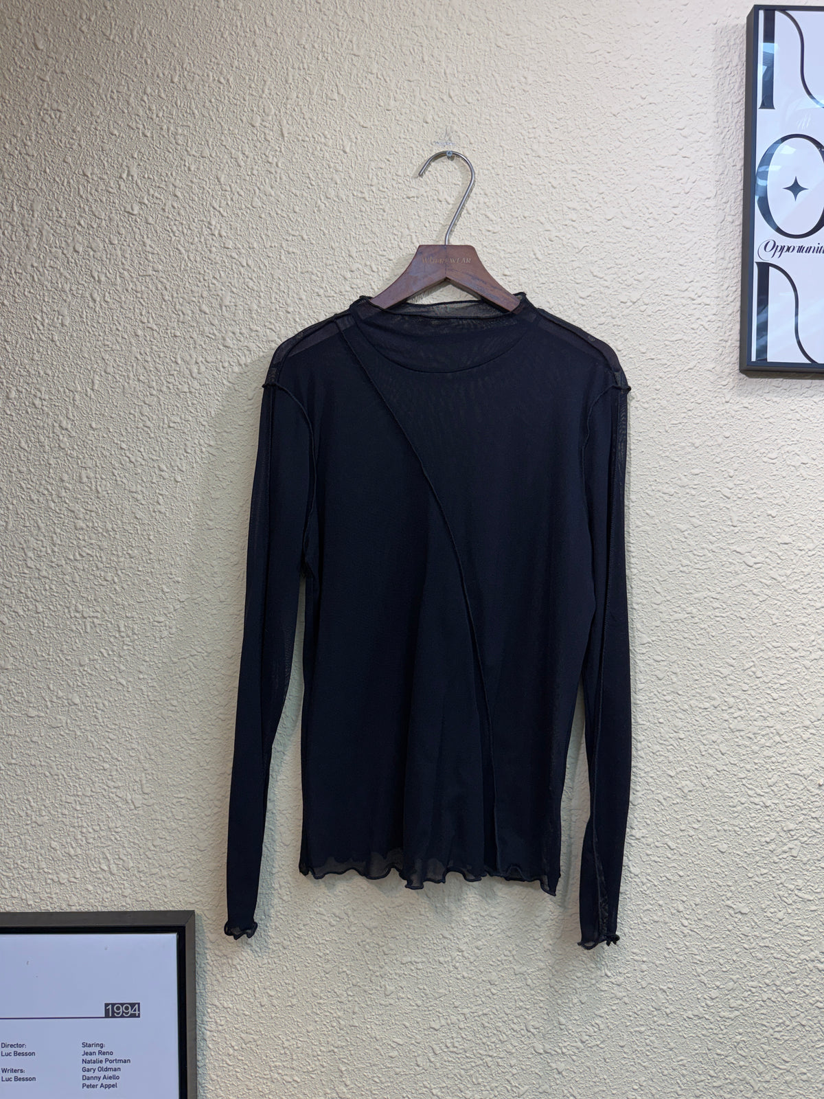 See though mesh top #01051